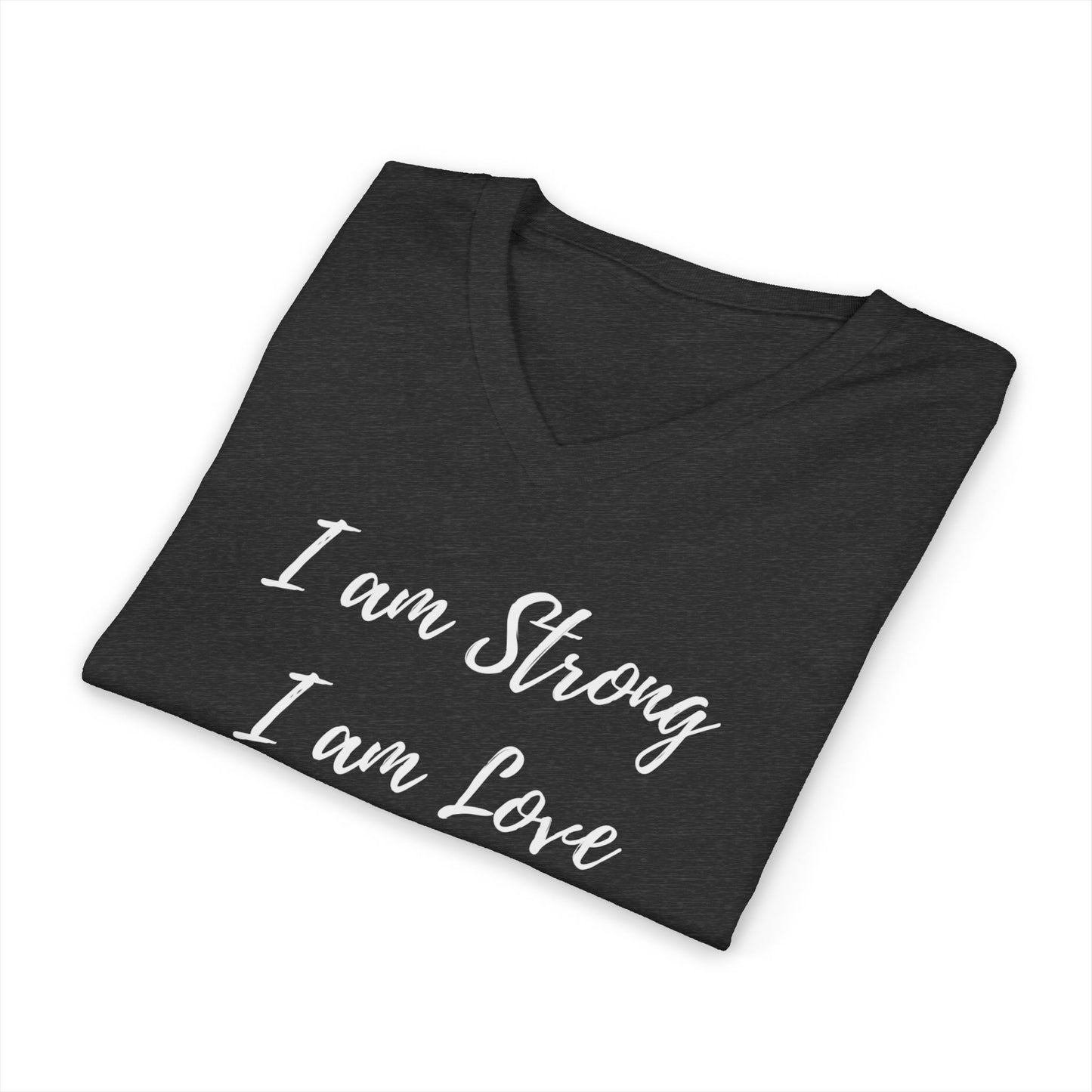 I am Light Jersey Short Sleeve V-Neck Tee