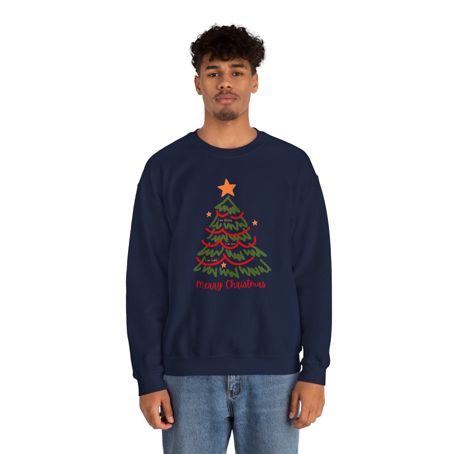 Christmas Tree Crewneck Sweatshirt