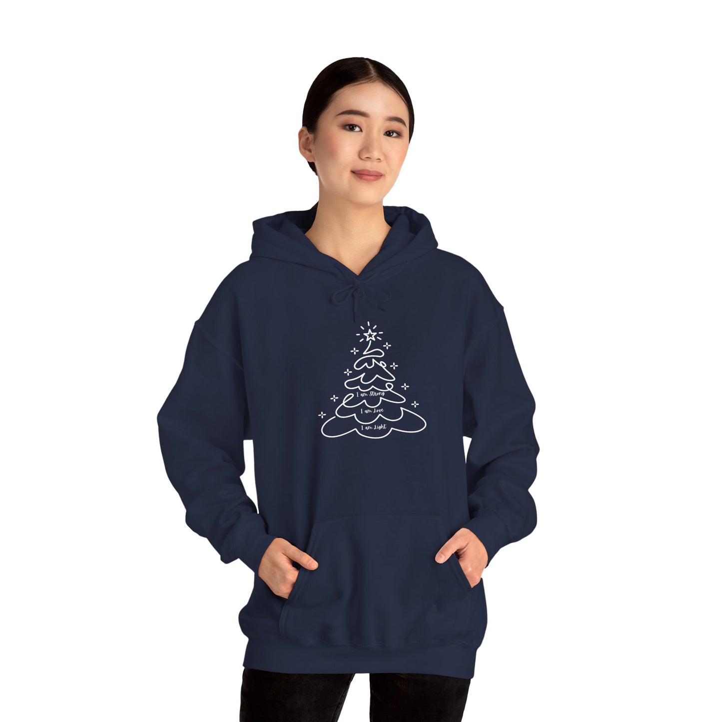 Christmas Doodle Tree Hoodie