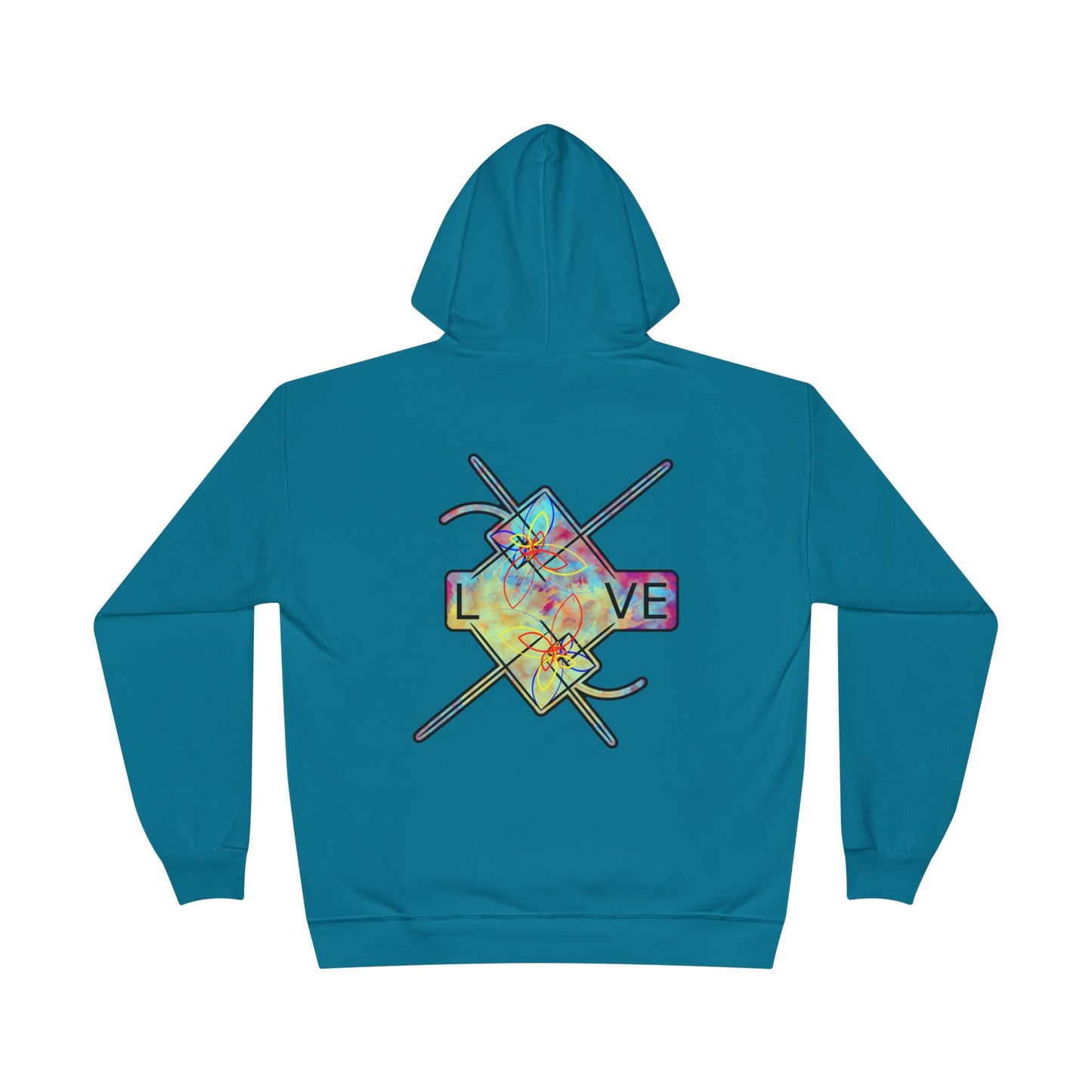 Love Tie-Dye Hoodie