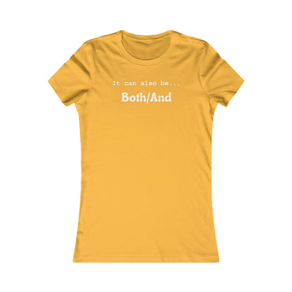 Both/And Women's Favorite Tee