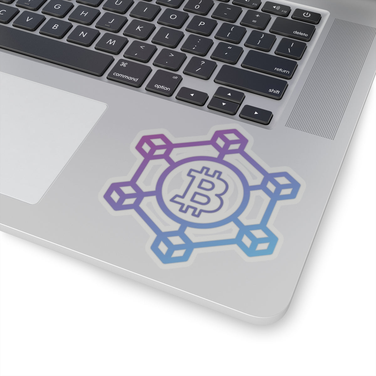 Bitcoin Blockchain Kiss-Cut Stickers