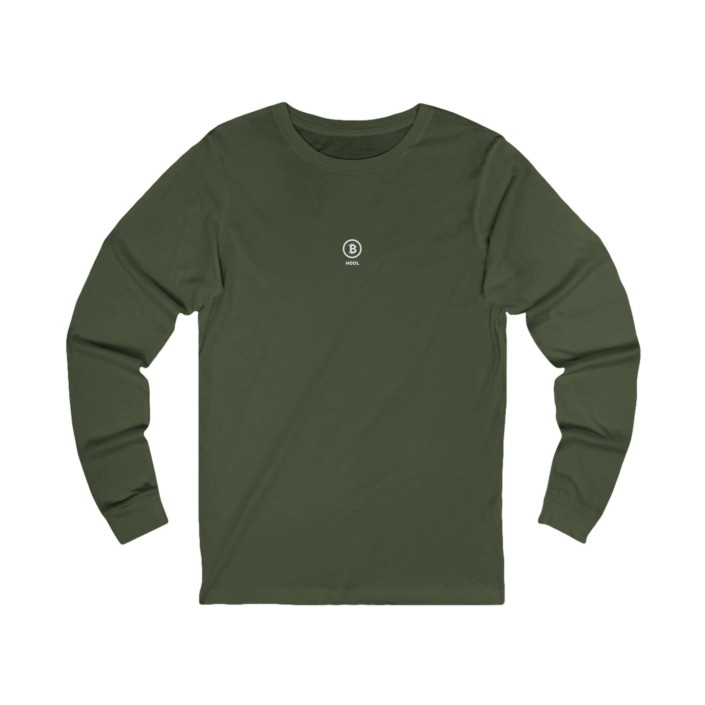 Bitcoin HODL Unisex Jersey Long Sleeve Tee