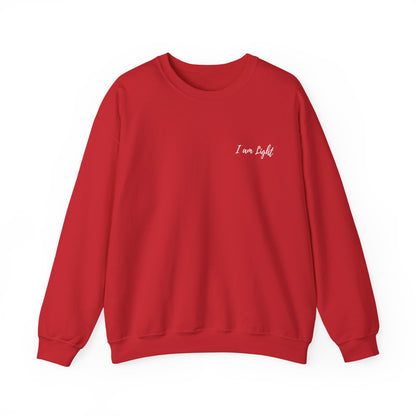 ‘LOVE’ Crewneck Sweatshirt  - Back Graphic