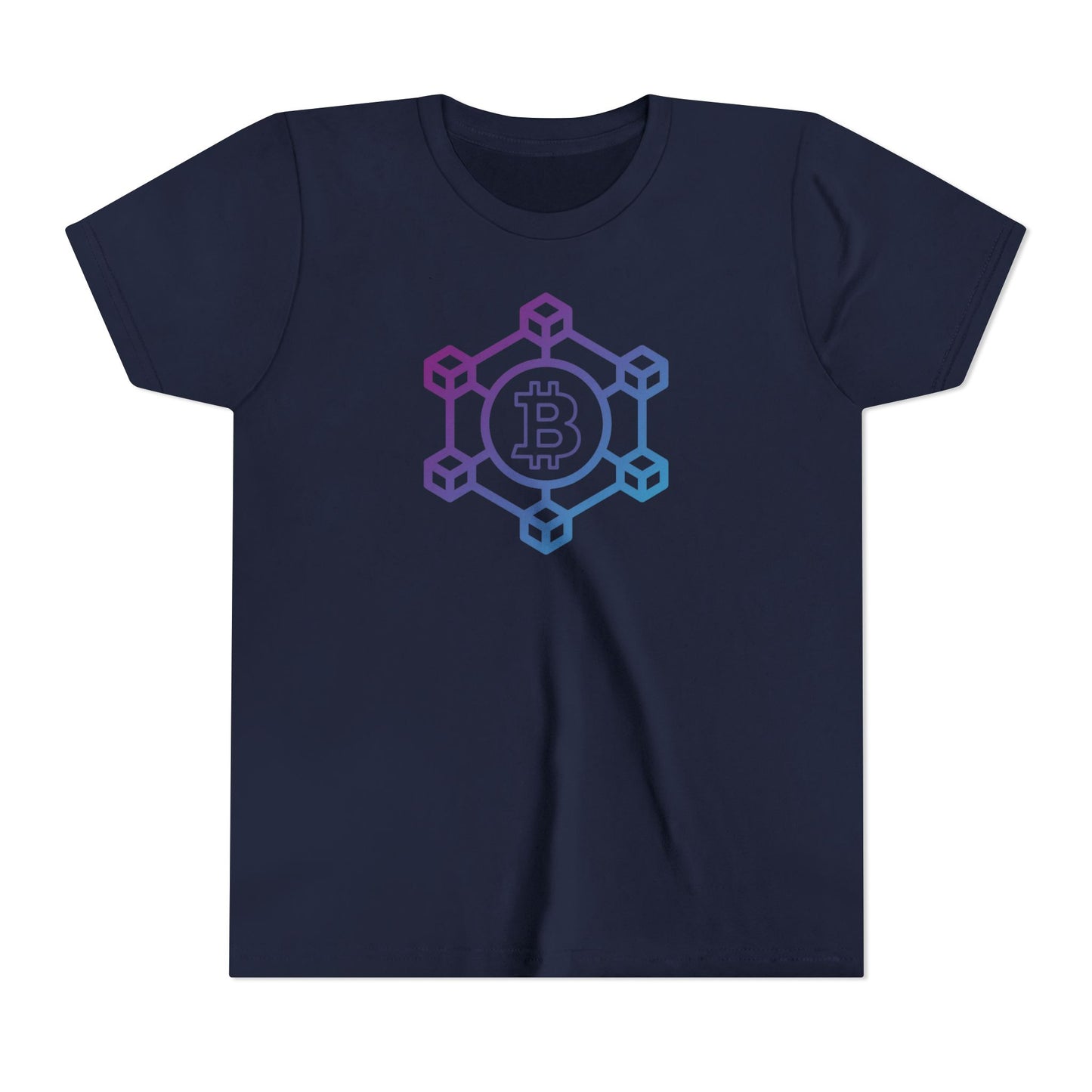 Bitcoin Blockchain Youth Short Sleeve Tee