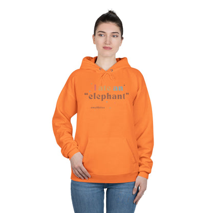 'I ate an "elephant"' Hoodie