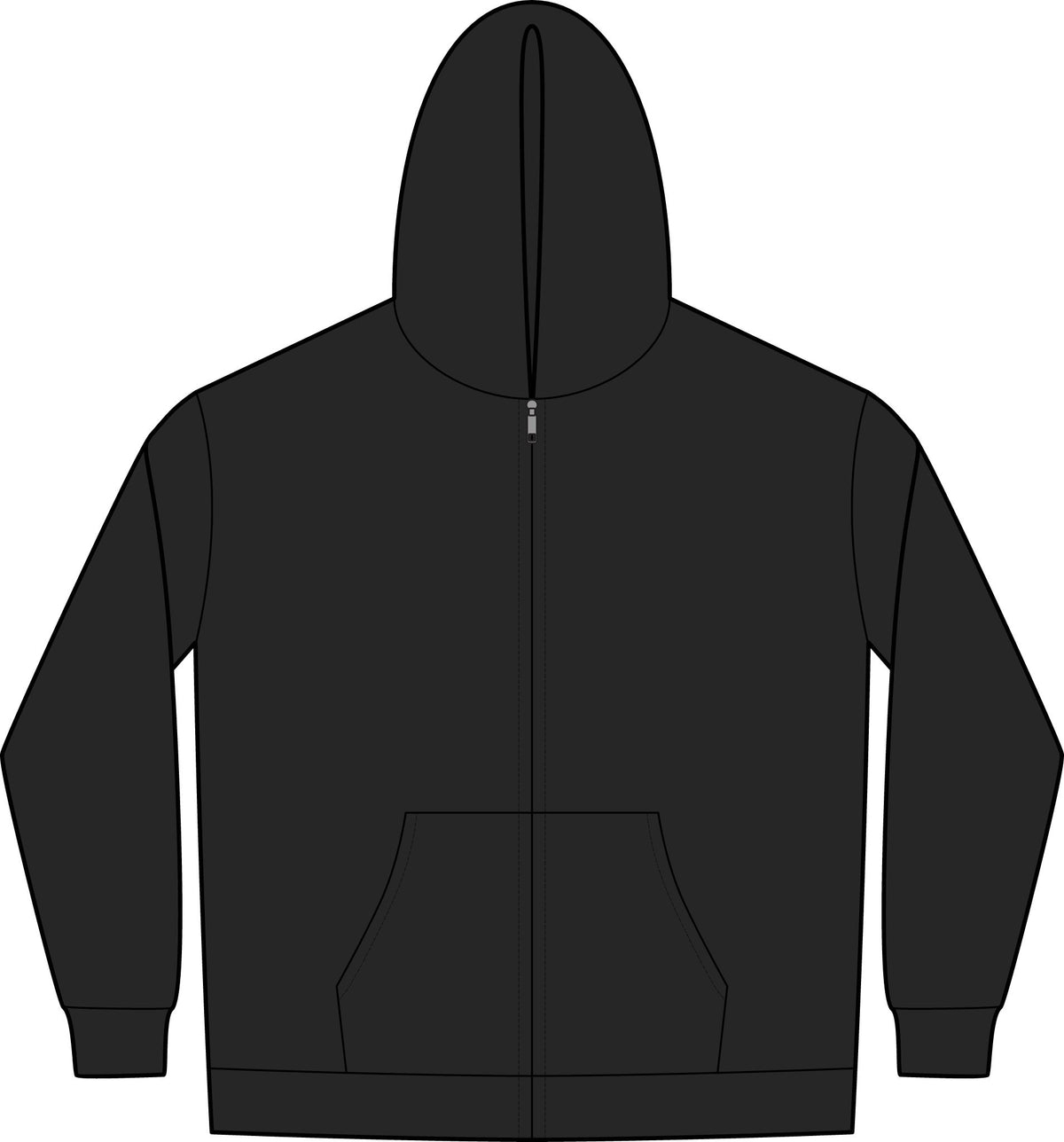 Motor City Hockey Full-Zip Hoodie