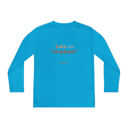 "I Ate an 'Elephant'" Teen Long Sleeve Tee