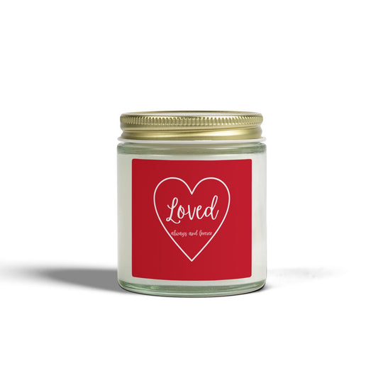 Loved Scented Candle — Coconut Apricot Wax (4oz/9oz)