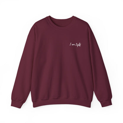 ‘LOVE’ Crewneck Sweatshirt  - Back Graphic