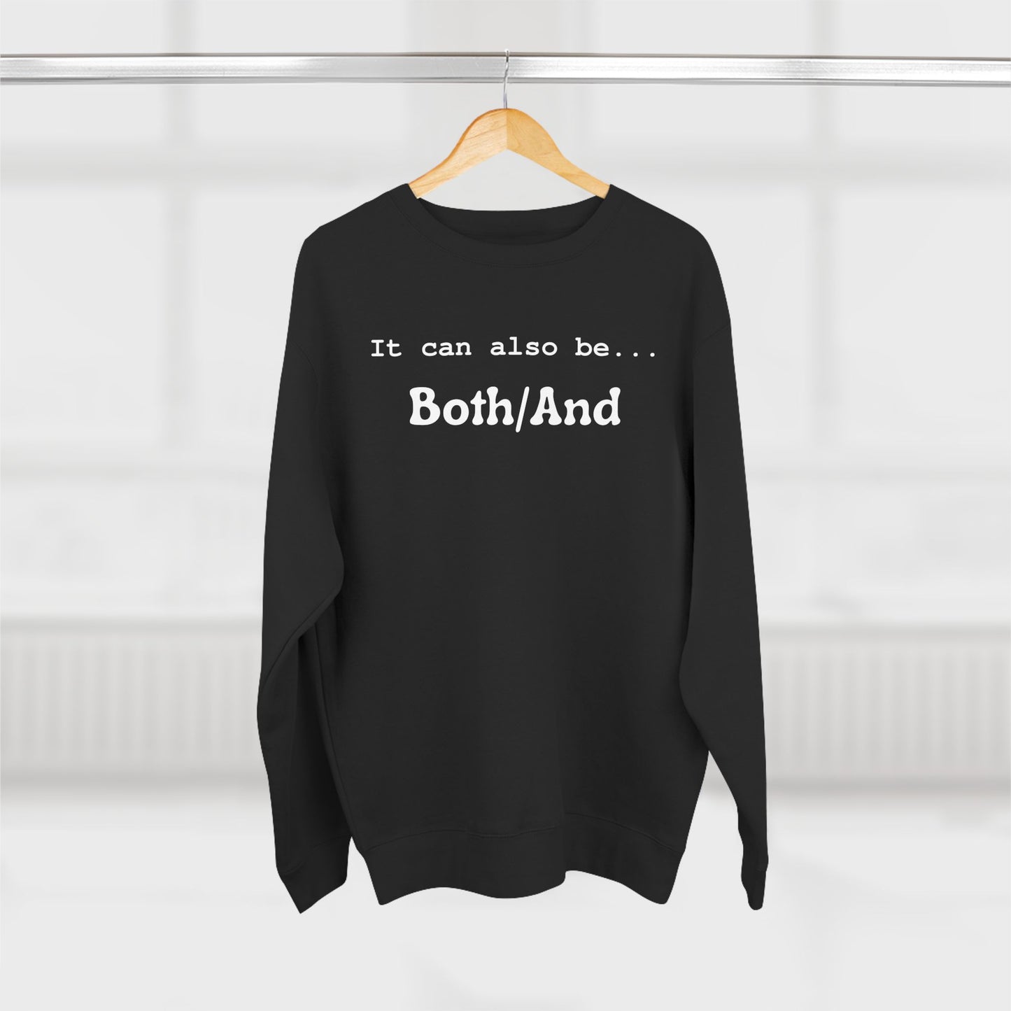 Both/And Crewneck Sweatshirt