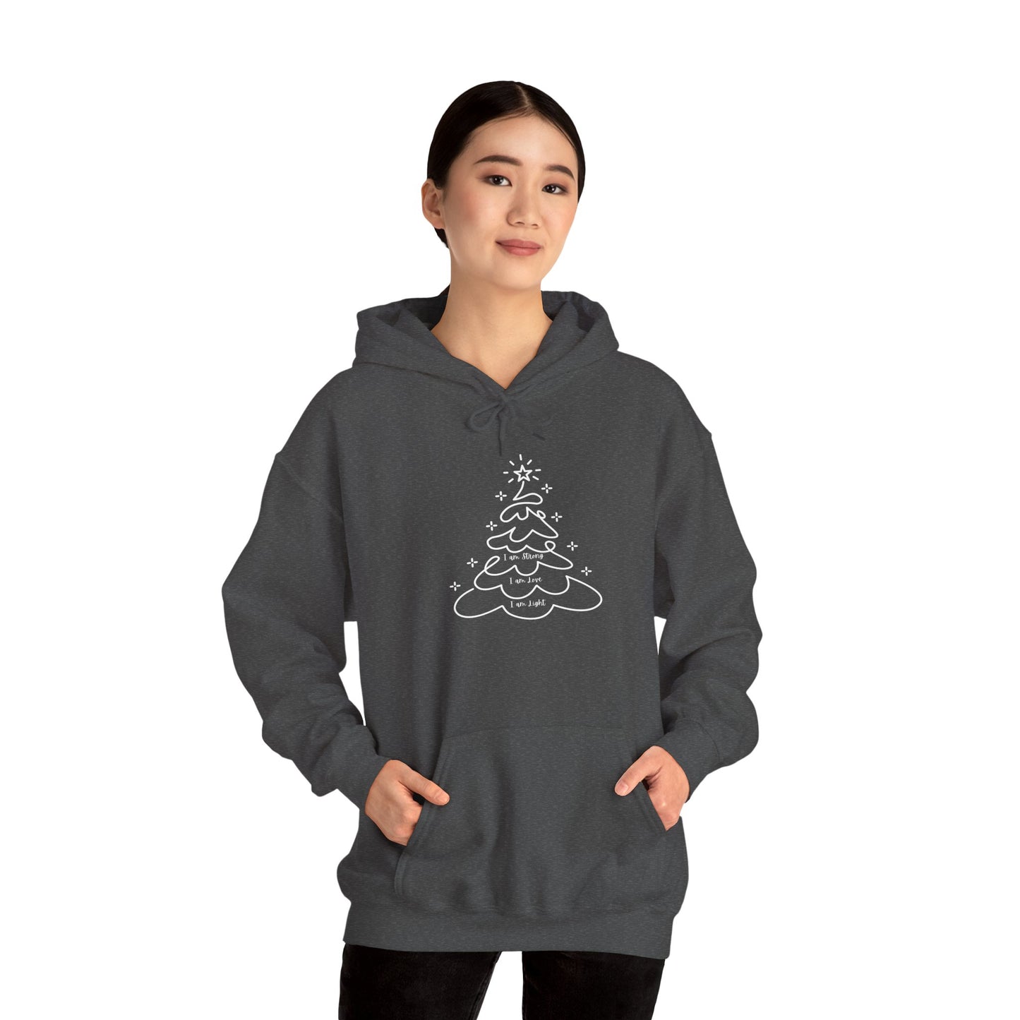 Christmas Doodle Tree Hoodie
