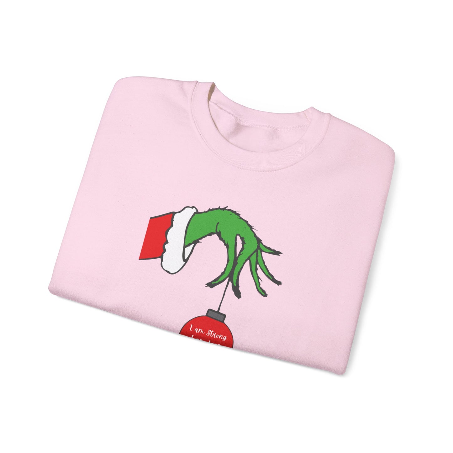 Grinch Hand Ornament Sweatshirt