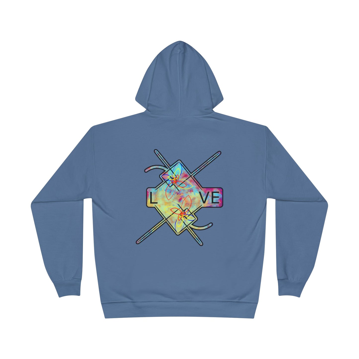 Love Tie-Dye Hoodie