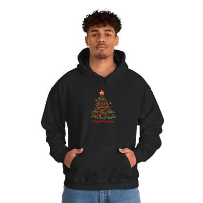 Christmas Tree Sketch Hoodie