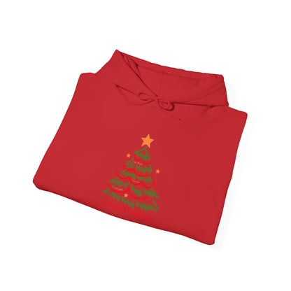 Christmas Tree Sketch Hoodie