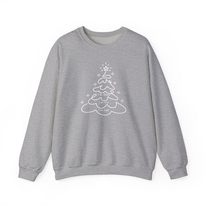 Christmas Tree Doodle Sweatshirt