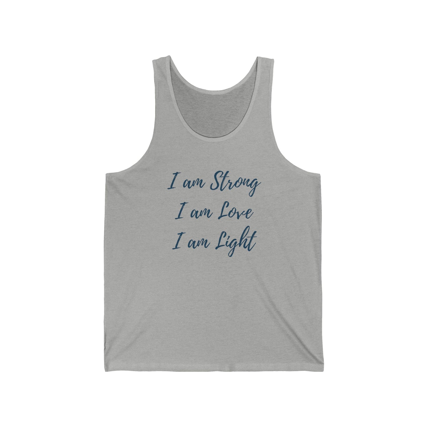 I am Light Jersey Tank
