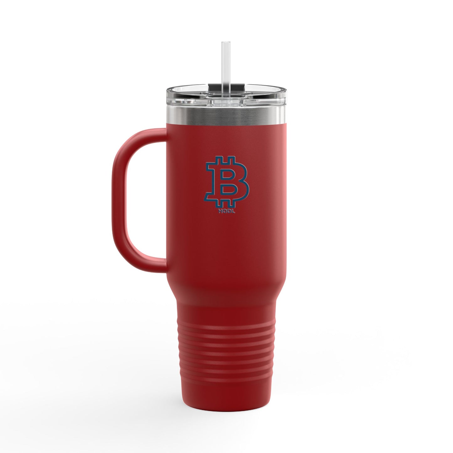 Blue HODL Insulated Travel Mug | 40oz, Perfect for Hot & Cold Beverages