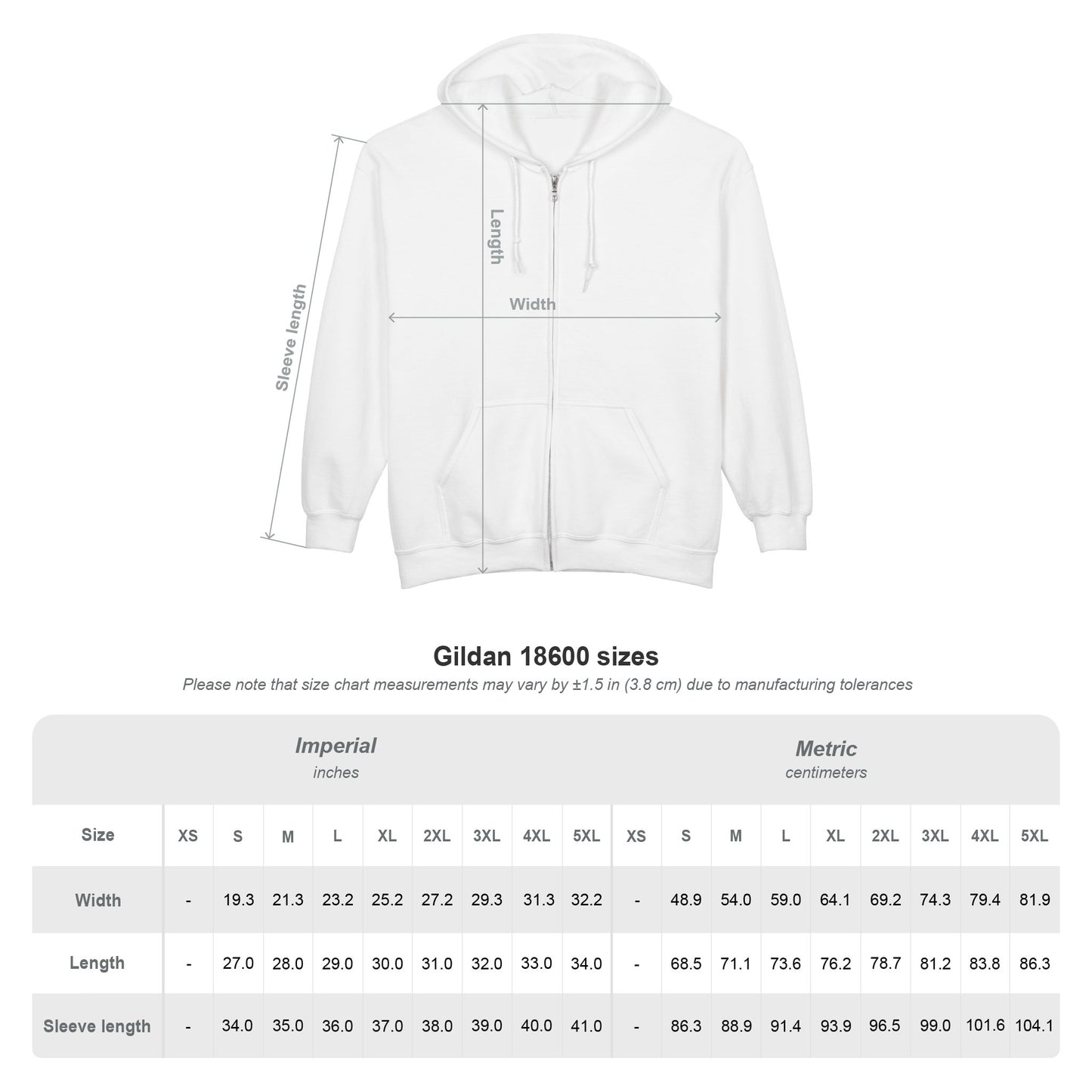 I am Light Unisex Heavy Blend™ Full Zip Hooded Sweatshirt