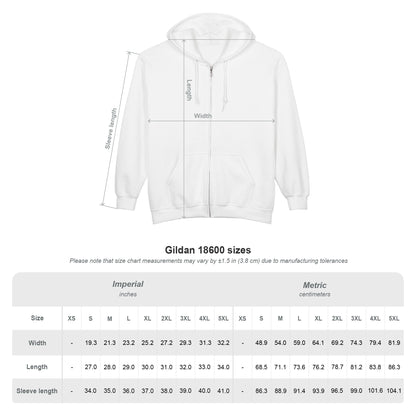 I am Light Unisex Heavy Blend™ Full Zip Hooded Sweatshirt