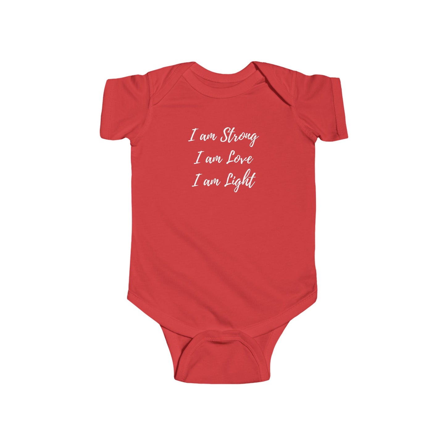 I am Light Infant Fine Jersey Bodysuit