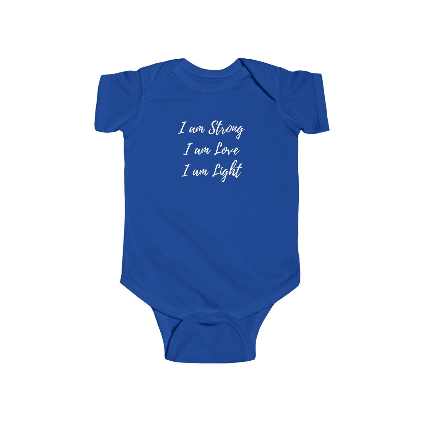 I am Light Infant Fine Jersey Bodysuit