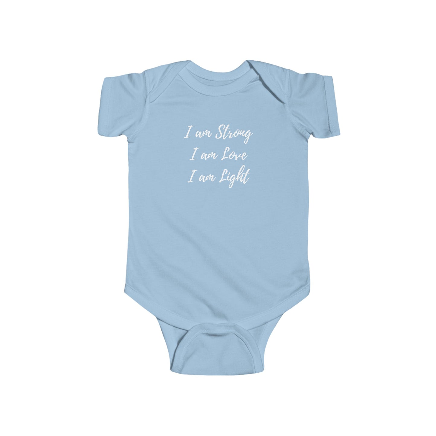 I am Light Infant Fine Jersey Bodysuit