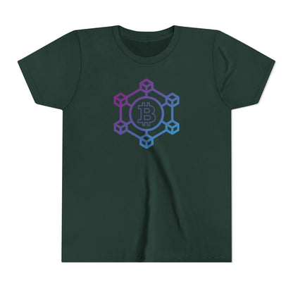 Bitcoin Blockchain Youth Short Sleeve Tee