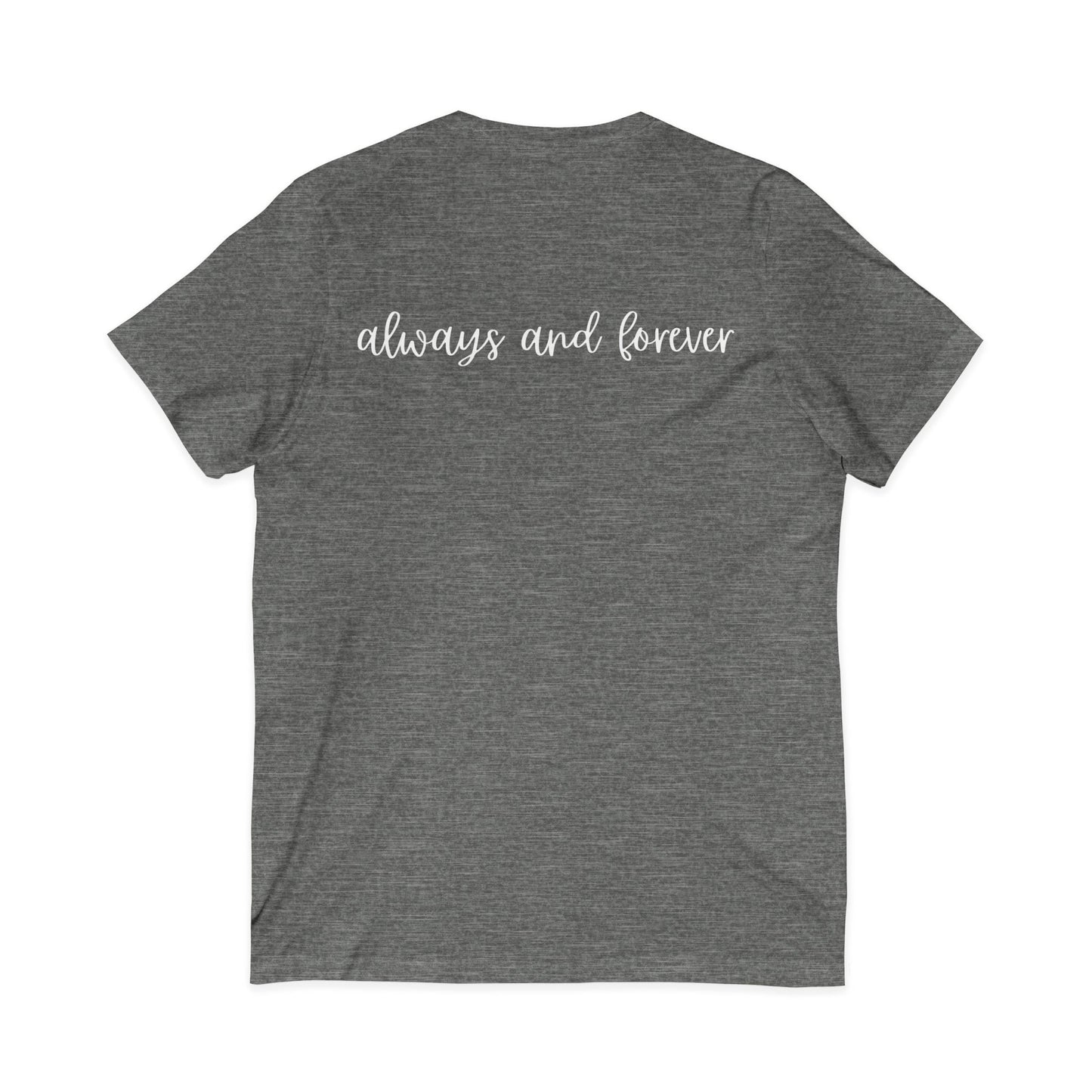 Loved V-Neck Tee - Unisex Short Sleeve Shirt