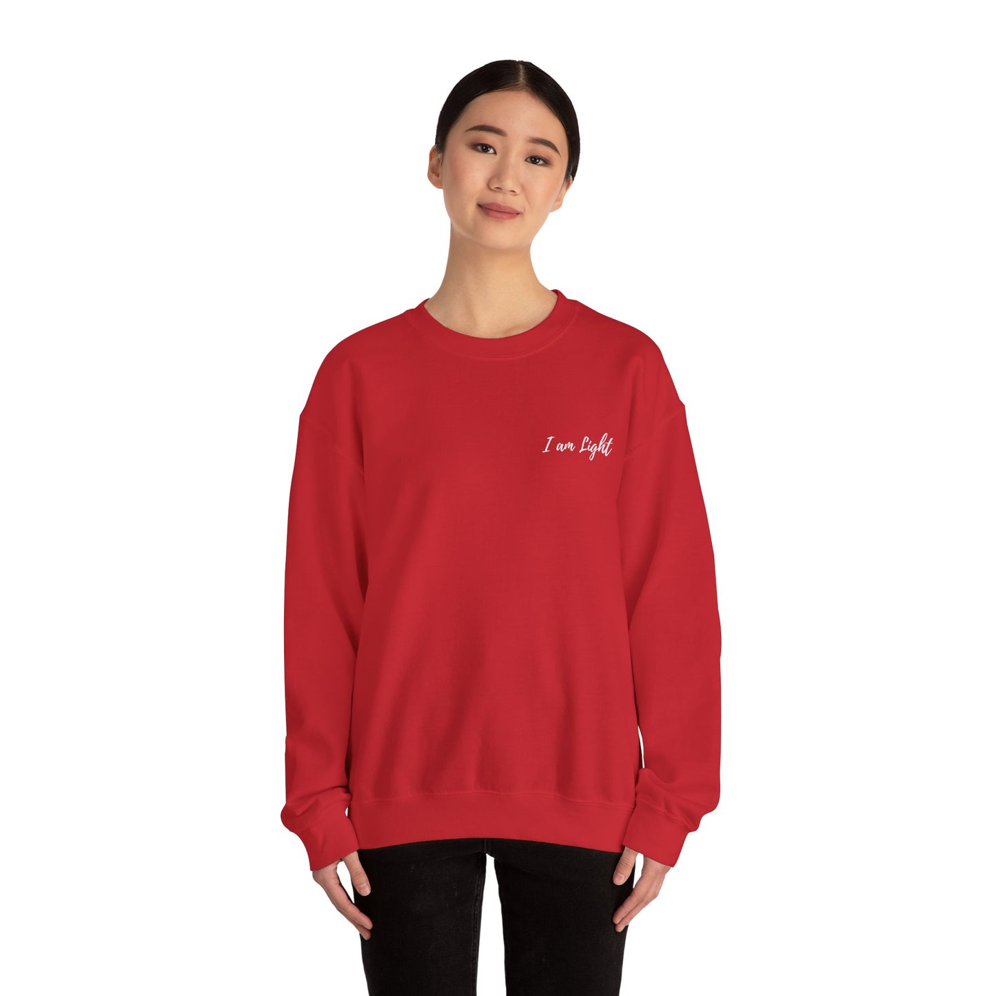 ‘LOVE’ Crewneck Sweatshirt  - Back Graphic