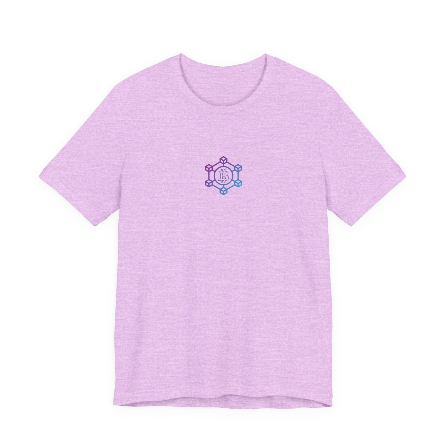 Bitcoin Blockchain Unisex Jersey Short Sleeve Tee
